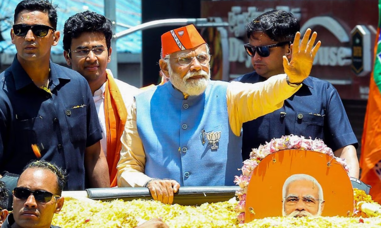 Prime Minister to conduct Road show at Chikkaballapur, Hebbal, Byatarayanapura on April 14