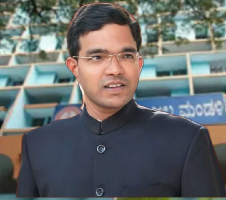 BWSSB Chairman Dr. V Ram Prasath Manohar