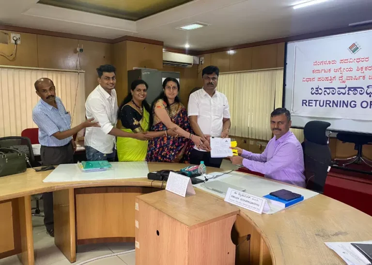 ಪರಿಷತ್ ಚುನಾವಣೆ | ಬೆಂಗಳೂರು ನಗರ ಪದವೀಧರ ಕ್ಷೇತ್ರ ; ಬಿಜೆಪಿ ಬಂಡಾಯ ಅಭ್ಯರ್ಥಿಯಾಗಿ ಎಂ.ಪುಟ್ಟಸ್ವಾಮಿ ಕಣಕ್ಕೆ
