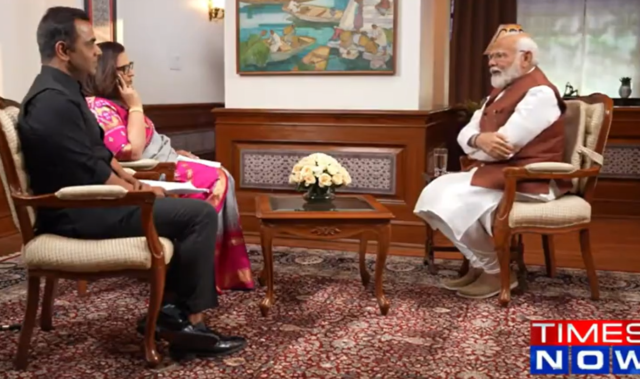 PM Modi interview with Times Now