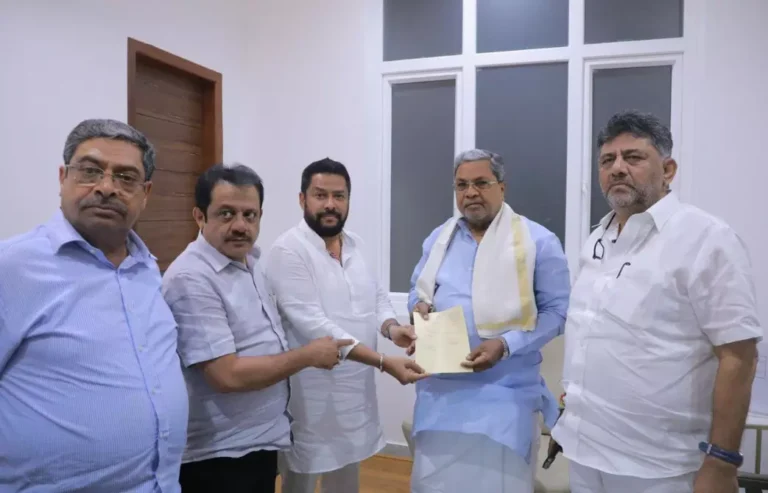 ಬಿ.ನಾಗೇಂದ್ರ ರಾಜೀನಾಮೆ ಅಂಗೀಕಾರ