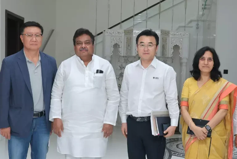 ರಾಜ್ಯದಲ್ಲಿ ಬಂಡವಾಳ ಹೂಡಿಕೆ : ದಕ್ಷಿಣ ಕೊರಿಯಾ ಪ್ರತಿನಿಧಿಗಳ ಜೊತೆ ಕೈಗಾರಿಕಾ ಸಚಿವ ಎಂ.ಬಿ.ಪಾಟೀಲ್ ಸಭೆ