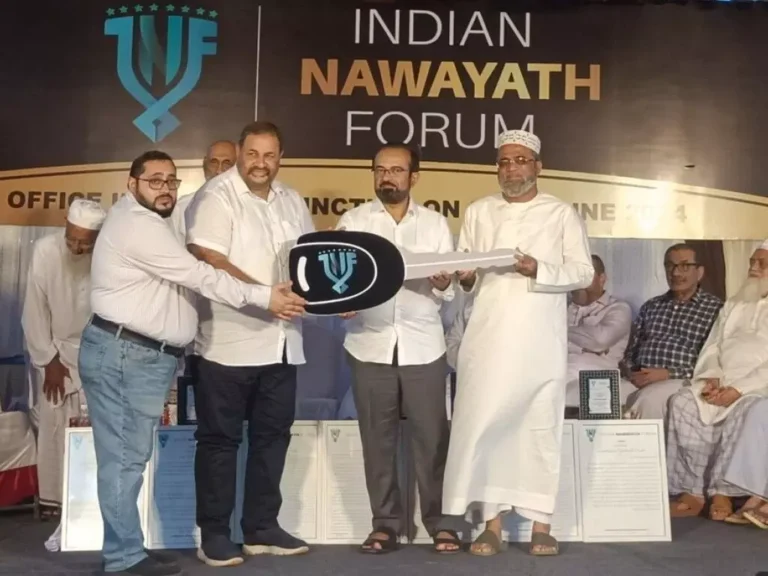 ಇಂಡಿಯನ್ ನವಾಯತ್ ಫೋರಂ ವತಿಯಿಂದ ಜನಾಝಾ ವ್ಯಾನ್ ಕೊಡುಗೆ