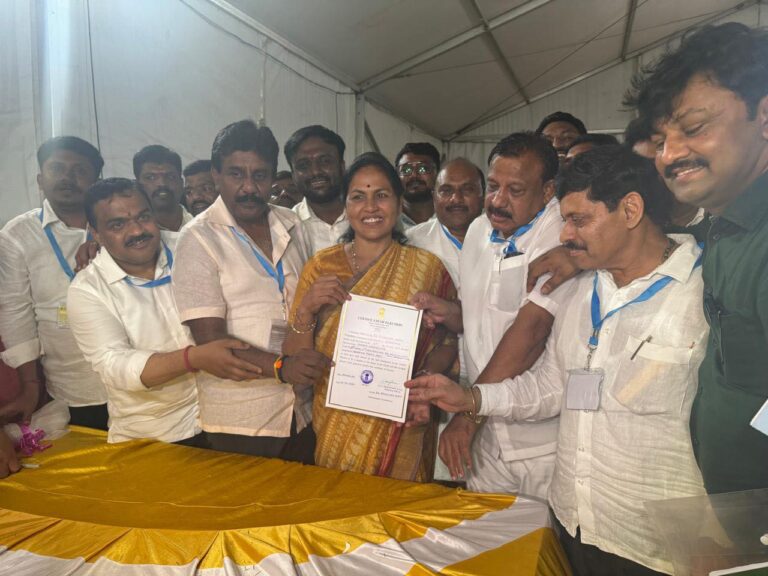 ಬೆಂಗಳೂರು ಉತ್ತರ ಲೋಕಸಭಾ ಕ್ಷೇತ್ರದಲ್ಲಿ ಶೋಭಾ ಕರಂದ್ಲಾಜೆಗೆ 2,59,476 ಮತಗಳ ಅಂತರದಿಂದ ಜಯ 1 Shobha Karandlaje