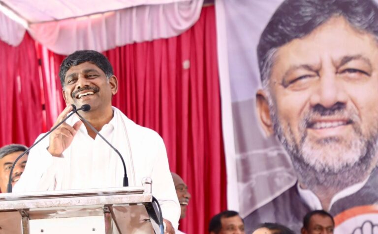 Yogeshwar filled lake for farmers, JDS is filling lake with tears: DK Suresh's sarcastic comment
