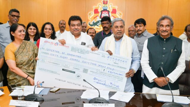 KSIIDC donates Rs 68.69 crore as dividend to Chief Minister's Relief Fund
