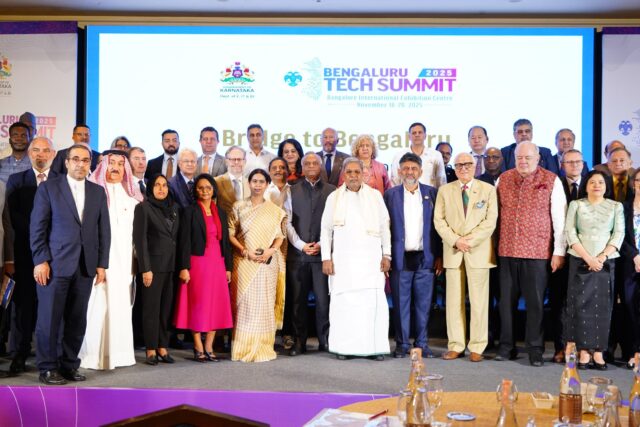 Chief Minister Siddaramaiah calls for technical and trade cooperation with the world at ‘Bridge to Bengaluru’ event