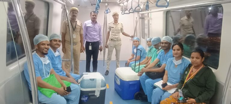 Human Organ Transport via Bengaluru Metro: India's Second Successful Experiment