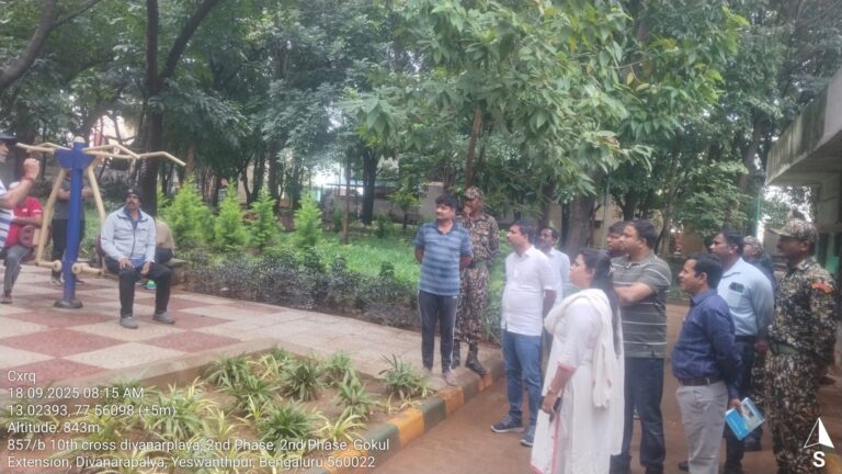 Bengaluru West Corporation Commissioner Dr. Rajendra K.V. Strict directive – priority given to pothole-free roads, cleanliness, pedestrian facilities