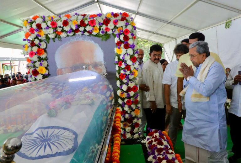 Government steps to build SL Bhyrappa memorial in Mysuru: CM Siddaramaiah's announcement