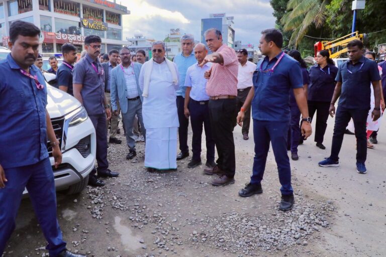 White topping negligence on Hennur-Bagalur road: CM Siddaramaiah orders action against contractors and engineers