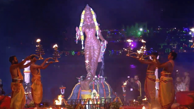 DCM D.K. Shivakumar launches dream 'Caveri Aarti' at KRS reservoir, five-day symbolic program