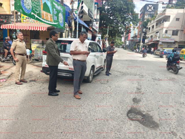 Maheshwar Rao, distraught at the sight of a pothole on Langford Road — got out of his car, took a photo of it himself, sent it to engineers and ordered them to close it immediately