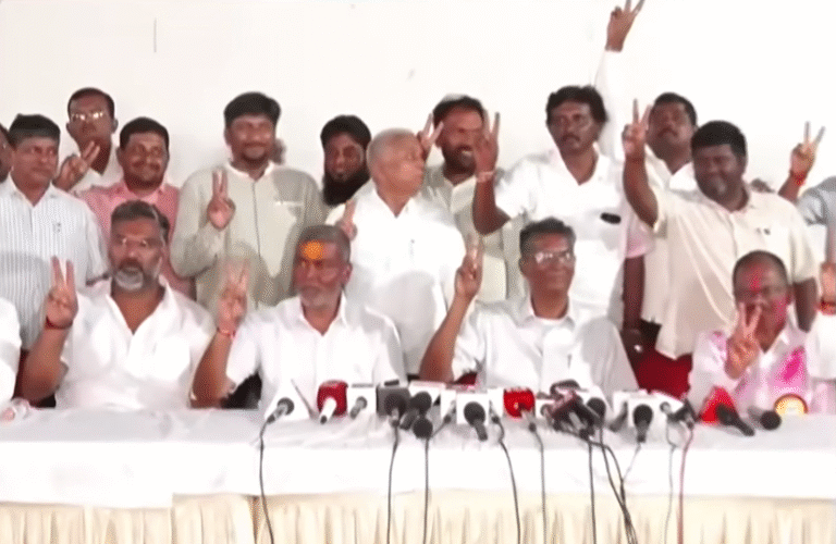 Jarkiholi brothers dominate in Belgaum DCC Bank elections — winning 9 out of 16 seats, demonstrating the faction's strength
