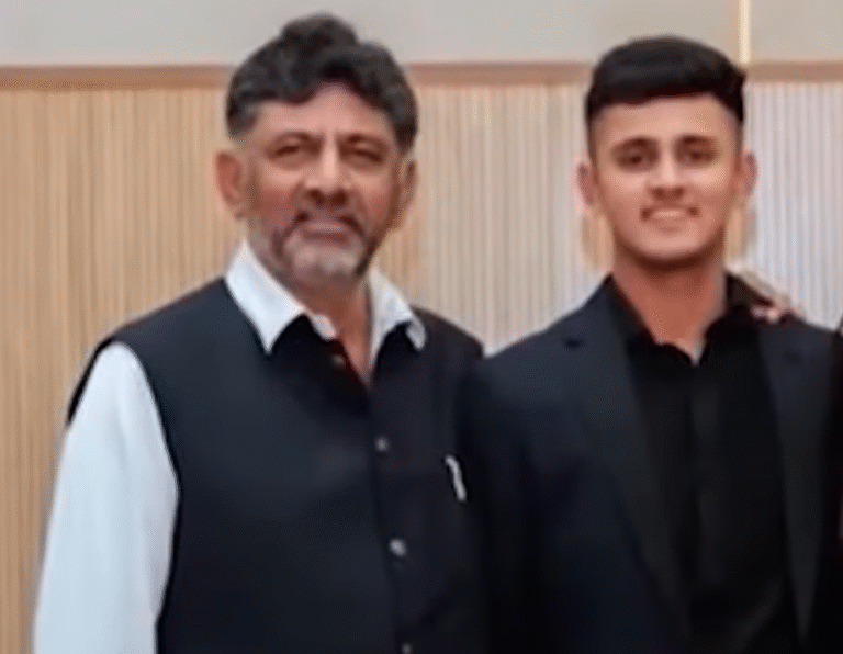 “My son Akash is studying law — no politics!” says D.K. Shivakumar: “ನನ್ನ ಮಗ ಆಕಾಶ್ ಕಾನೂನು ಓದುತ್ತಿದ್ದಾನೆ — ರಾಜಕೀಯ ಬೇಡ!” ಎಂದು ಡಿ.ಕೆ. ಶಿವಕುಮಾರ್; ಜೆನ್ Z ಪೀಳಿಗೆಯ ಪುತ್ರ ನ್ಯಾಯಾಲಯದ ದಾರಿ ಹಿಡಿದ ಕಥೆ 6 “My son Akash is studying law — no politics!” says D.K. Shivakumar; The story of a Gen Z son who ended up in court