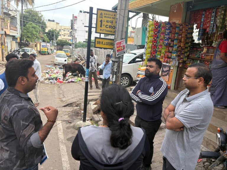 Bengaluru North Commissioner Pommala Sunil Kumar orders to clear garbage black spots