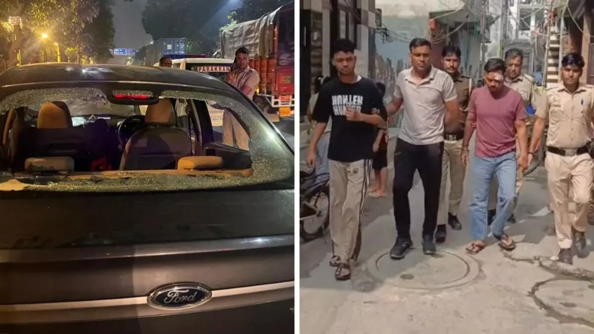 Delhi: Two Arrested for Attack on Journalist’s Car on Expressway