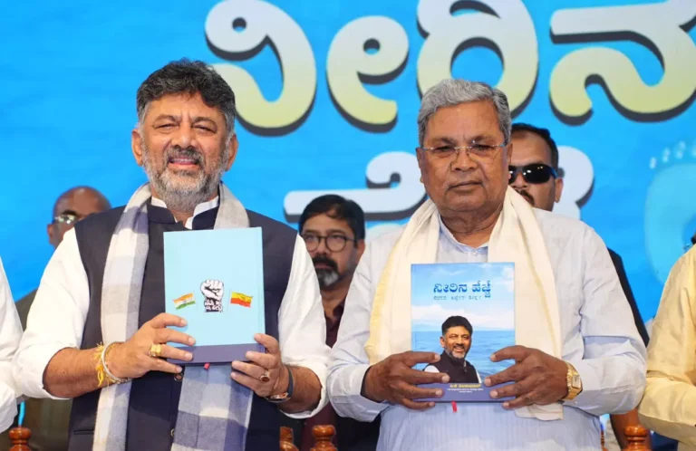 ನಮ್ಮ ನೀರಾವರಿ ಯೋಜನೆಗಳ ಪರ ಕೋರ್ಟ್ ತೀರ್ಪಿದ್ದರೂ ಕೇಂದ್ರದ ಅಸಹಕಾರದಿಂದ ಅನುಷ್ಠಾನ ಸ್ಥಗಿತ :  ಡಿ.ಕೆ.ಶಿವಕುಮಾರ್