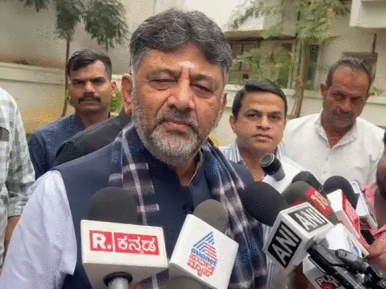 “Would Deve Gowda have become CM without the support of Okkaliga Swamiji?” — DK Shivakumar’s taunt