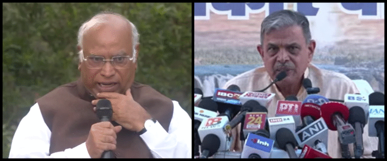 Kharge's call to ban RSS sparks backlash - challenge to ban if there is evidence
