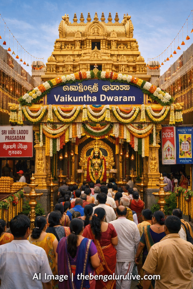 TD temple in Bengaluru all set for Vaikuntha Ekadashi: Continuous darshan from 1.35 AM to 11.45 PM