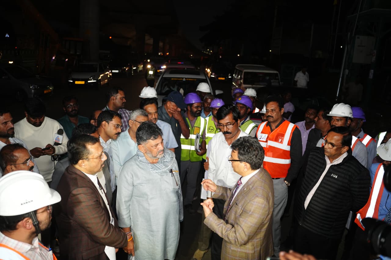 Metro Work Delays Trigger Sharp Rebuke from DK Shivakumar; NCC Warned: “Time Is Money, Time Is Value”