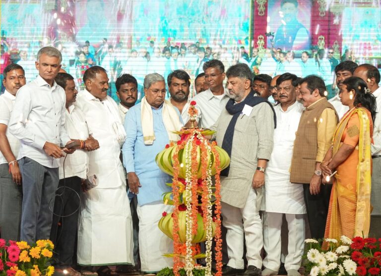 “We are true to our word”: DK Shivakumar declares that 142 promises have been fulfilled — Sixth ‘Land Guarantee’ scheme launched