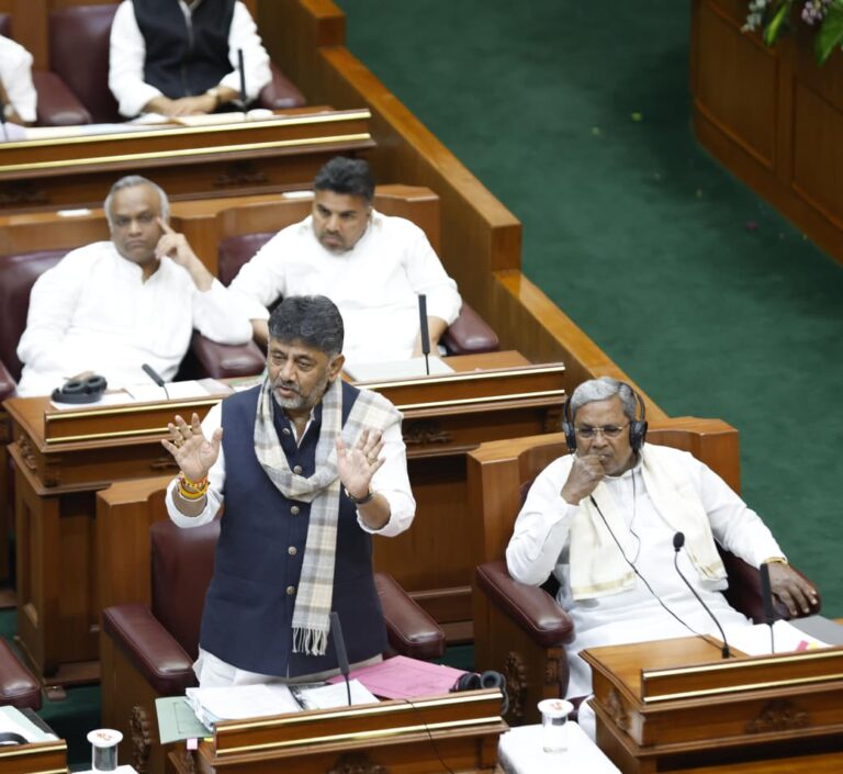 Round Robin Cancellation: DK Shivakumar's announcement in the Assembly after TheBengaluruLive reports on e-khata delay