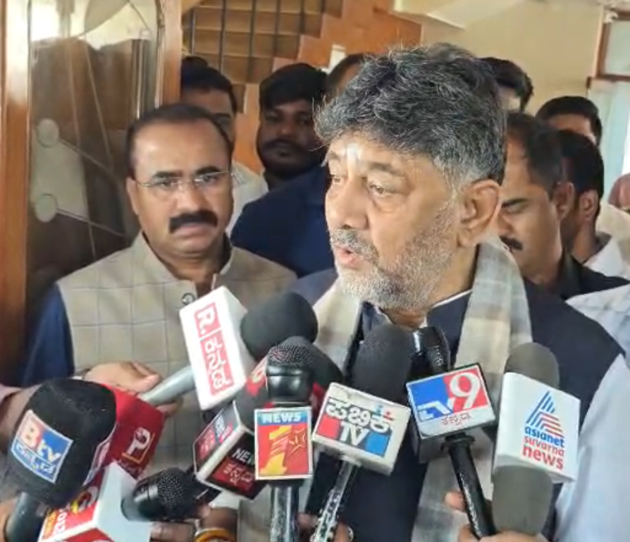 “BJP should protest against the Centre”: DCM DK Shivakumar retorts; “There is no confusion between me and the CM”