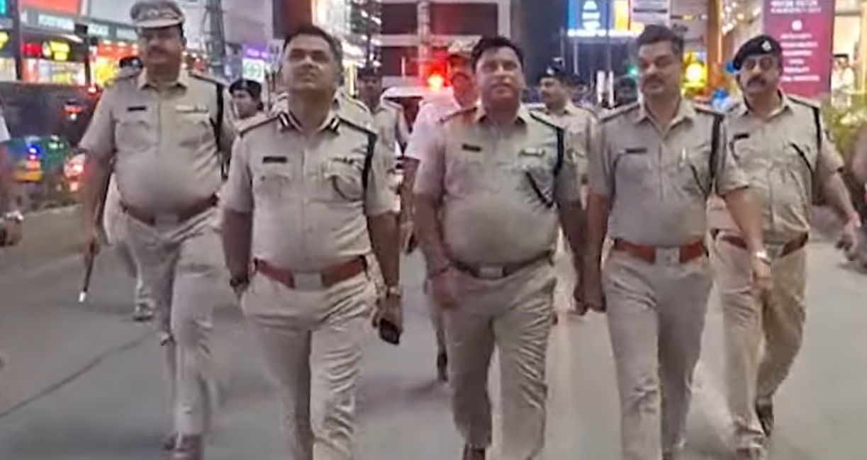 the Bengaluru City Police have gone on high alert, rolling out strict security guidelines to ensure peaceful and incident-free celebrations across the city.