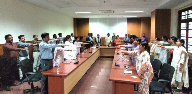 Minister Eshwar Khandre administers oath of loyalty and efficiency to 21 ACF officers; Calls for strict action to clear encroachments