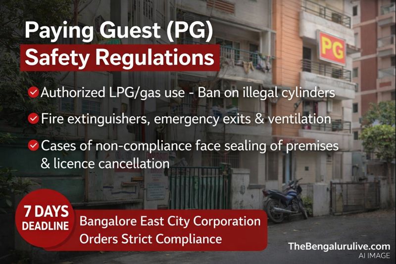 Strict order to PG, hostel owners: License will be cancelled if safety rules are not followed within 7 days