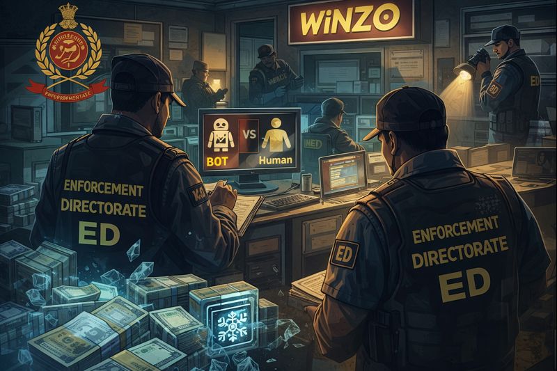 BOT game on WinZO gaming app: ₹192 crore seized, investigation continues