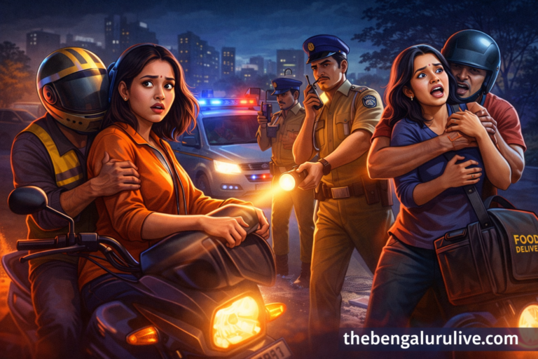 Safety of women on Bengaluru roads questionable: Bike taxi driver, delivery boy arrested