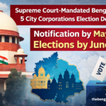 Elections to five urban corporations of GBA: Notification by May 26, Supreme Court directs to complete by June 30
