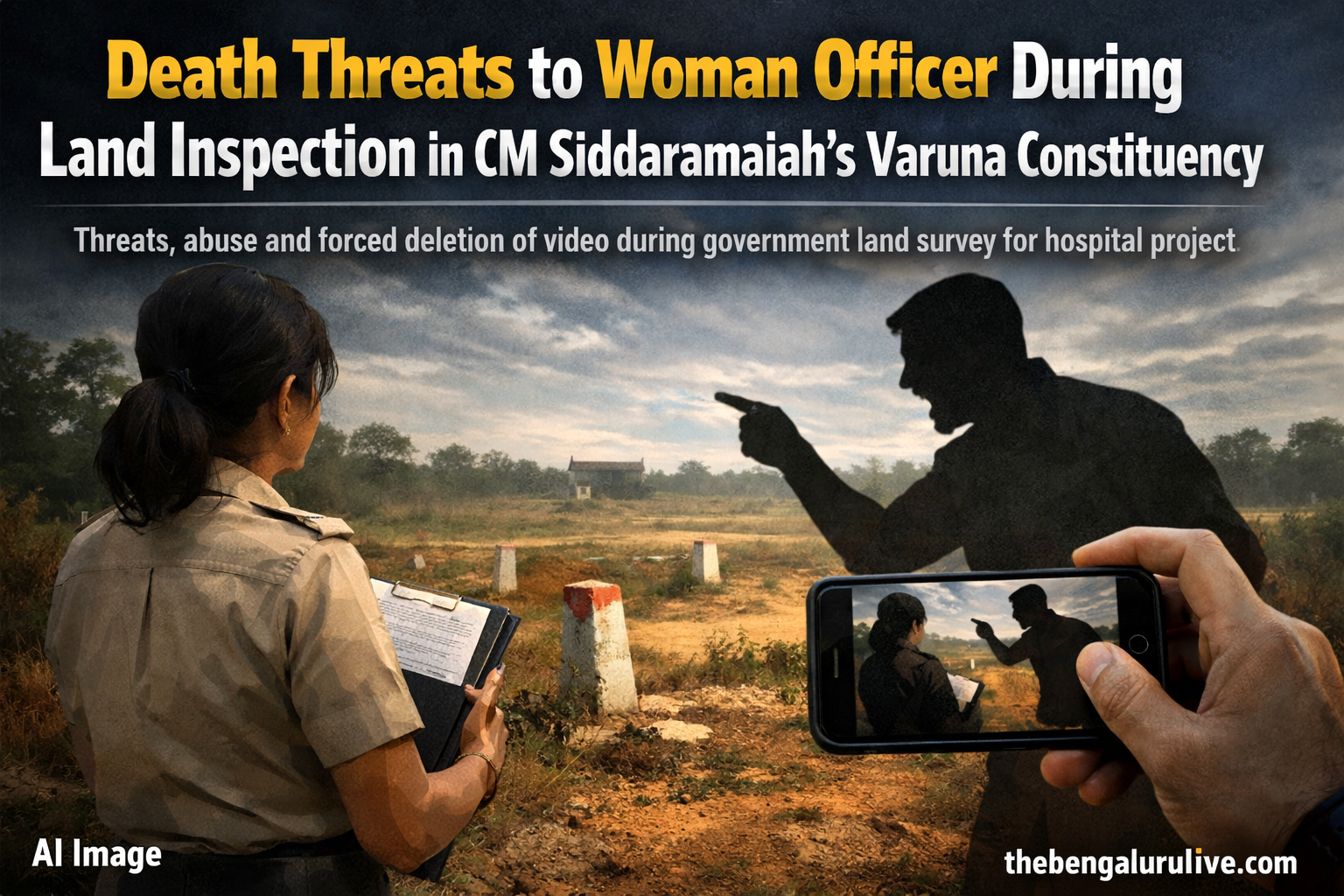 Death threat to government official in Chief Minister Siddaramaiah's constituency Varuna!