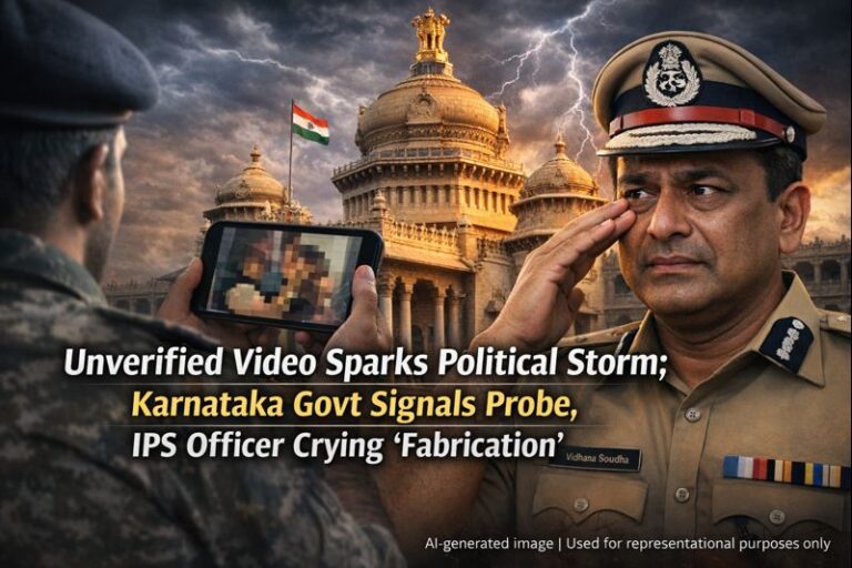 unverified video goes viral on social media, IPS officer denies allegations, what did the government say?