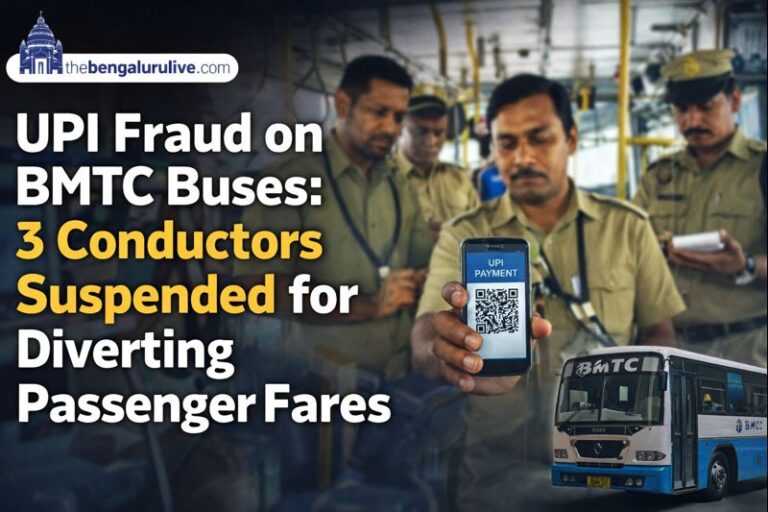UPI fraud in BMTC buses: 3 conductors suspended