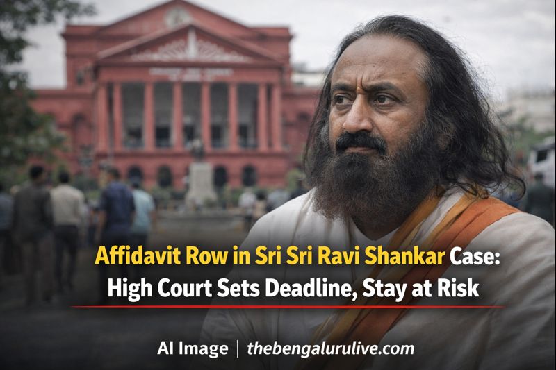 Warning to Sri Sri Ravi Shankar over affidavit error: Interim stay order will be lifted if not corrected