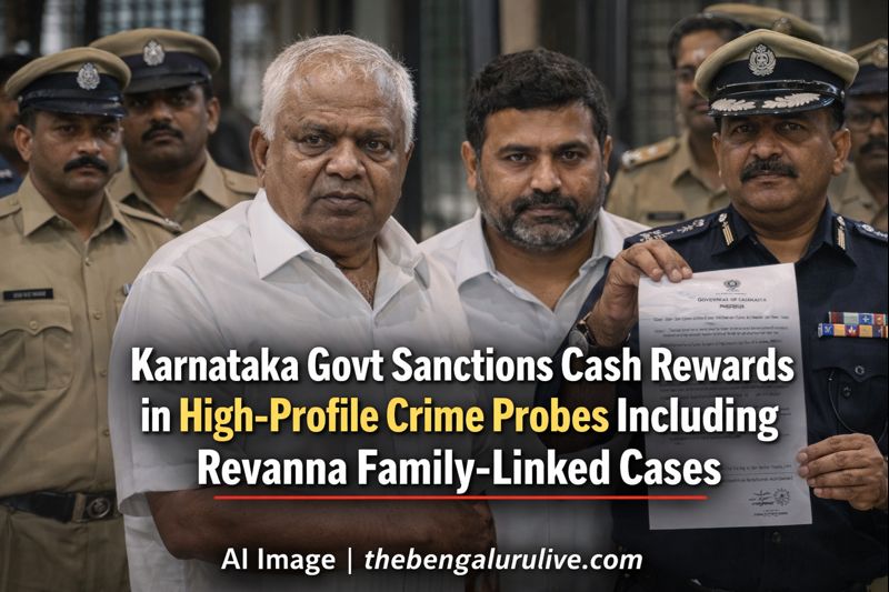 Karnataka government approves cash reward of over ₹35 lakh for investigation of high-profile criminal cases, including those related to Revanna family