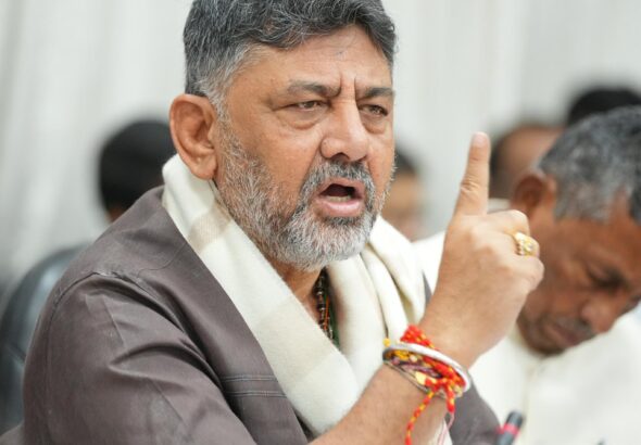 Riots broke out after Janardhana Reddy arrived in Ballari: We will stand behind Congress MLA Bharat Reddy – DK Shivakumar