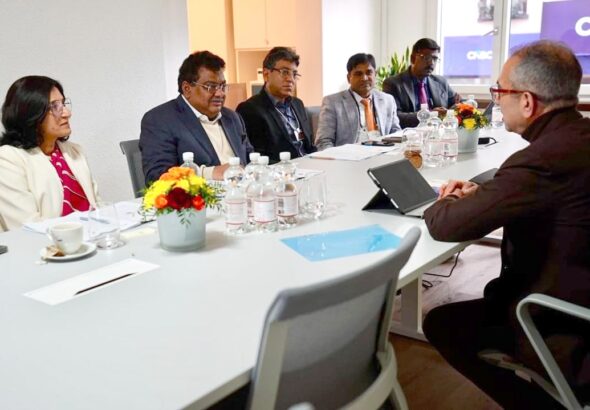 MB Patil bats strongly at Davos to bring global investment to his hometown Vijayapura