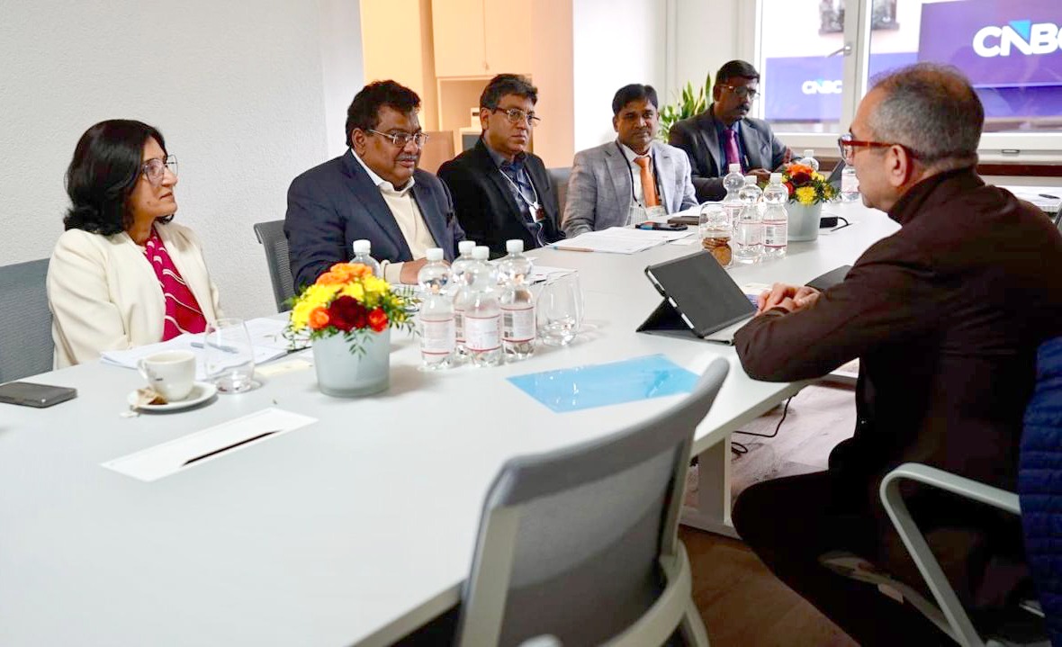 MB Patil bats strongly at Davos to bring global investment to his hometown Vijayapura