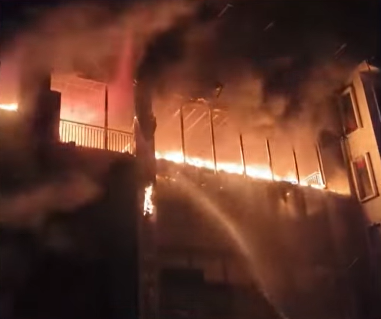 Hubballi Metro Mall fire: Massive flames engulf five-storey building, no casualties