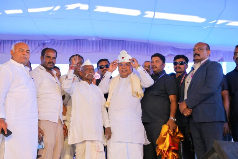 CM's announcement in Vijayapura: Long-term CM record possible only with people's support