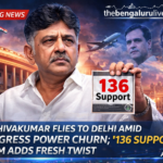 DK Shivakumar to Delhi, '136 support' remarks give new twist to Congress chair politics