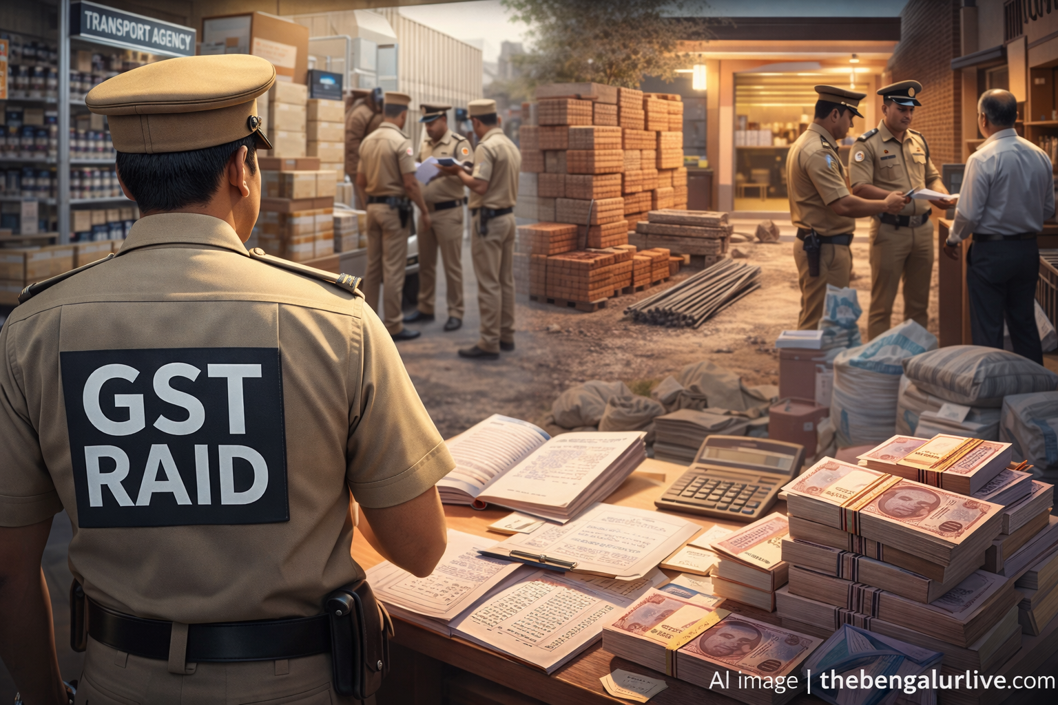 Bengaluru GST raid: Raids in several places including Yelahanka-Hebbal-Indiranagar, tax fraud worth ₹25 crore exposed!