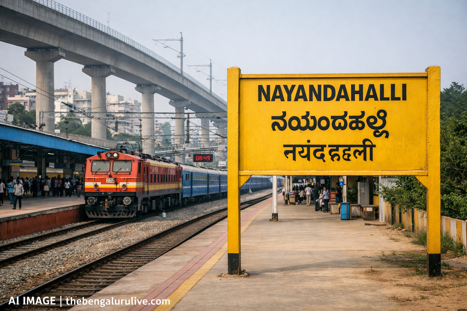Bengaluru Train Update: 8 express trains to have experimental halt at Nayandahalli station from February 17