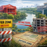 High Court takes serious view in Sarakki Lake case: 30 m. Buffer violation, report mandatory within 3 months