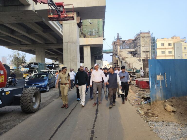 Instructions to prepare blueprint for new flyover near Ibloor Junction; Maheshwar Rao directs for comprehensive development of ORR